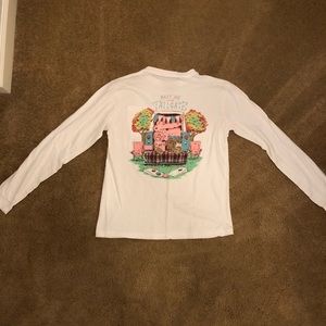 Lauren James White Long Sleeve size M